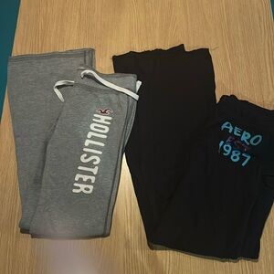 Hollister and Aeropostale Yoga pants